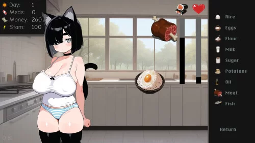 【日系/SLG/动态】猫娘宅急便 My State Sponsored Catgirl v0.97AI汉化 [1+1.6G][百度盘]
