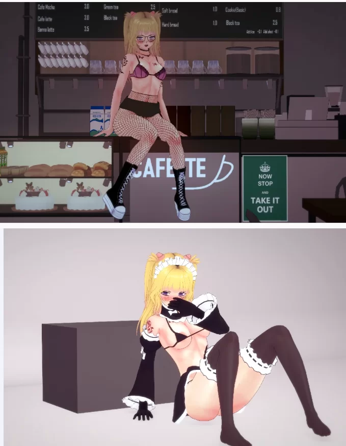 【PC+安卓日系SLG/AI汉化/3D】哥特式喘息1.2.P2 [1+4G][百度盘]
