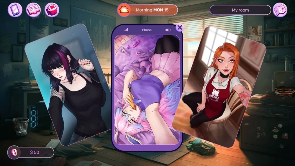 [PC][SLG/2D/欧美]爱的世界 Loverse v0.2608.0R AI汉化版[PC+安卓/2.64… [1+2.64G][百度盘]