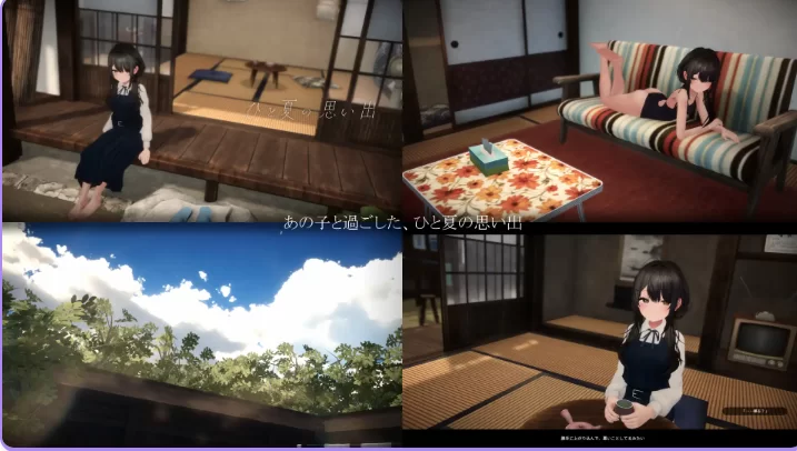 新作[探索3D/野外/野战pc] 一个夏天的回忆生肉版+存档 [1+550M][百度盘]