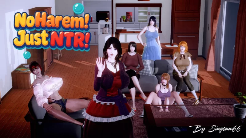 [SLG官中PC安卓动态步兵]没有后宫只有NTR   No Harem Just NTR  Ep…. [1+6G][百度盘]