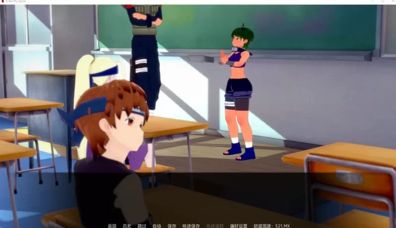 【同人/SLG/动态/更新】真实故事：火影忍者v0.01 AI汉化版 [1+361M][百度盘]