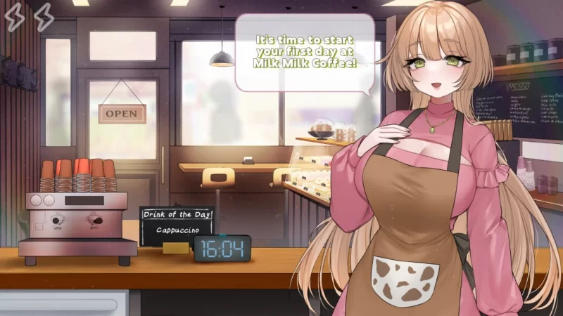 [SLG官中PC]请给我一杯加您母乳的冰拿铁！One Iced Latte v1.26.4.6 [1+700M][百度盘]