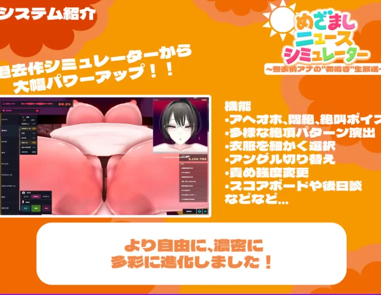 更新[日式3D/巨乳/爆乳pc] 闹钟新闻模拟器v1.01 官中版+存档 [1+590M][百度盘]