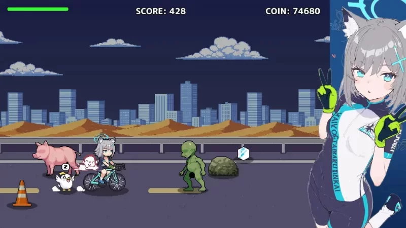 [更新v1.0.0.2PCACT动态] 砂狼白子骑行 シロコライド [150M] [1+150M][百度盘]