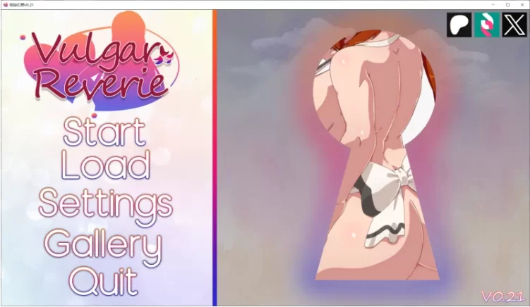 【PC+安卓/SLG/AI汉化】低俗幻想 Vulgar Reverie v0.0.21 Fix 全CG画廊 [2+3.93G][百度盘]