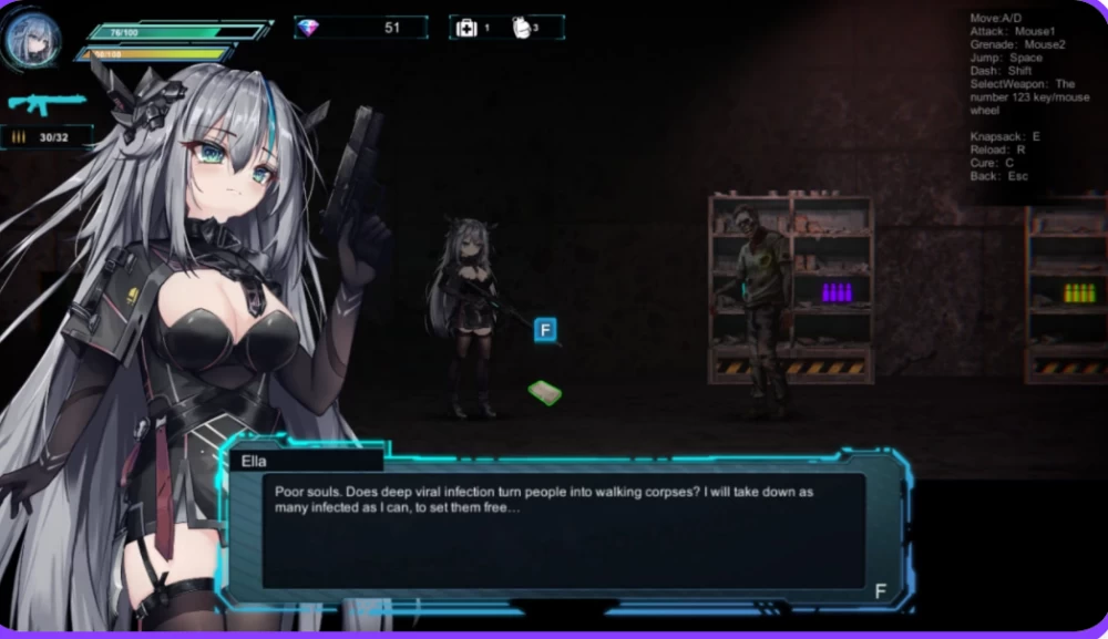 [PC/日式ACT/异种奸/动态] 共生体・零式 Demo Ver0.2 官中版 [1+800MB][百度盘]
