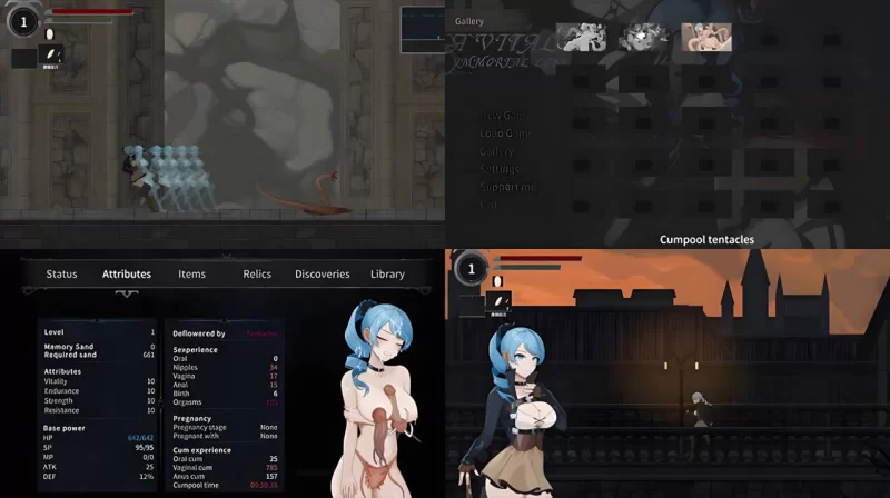 PC[爆款ACT/触手捆绑/全动态] 永恒的欠损 v0.48.0 官中 [1+800m][百度盘]