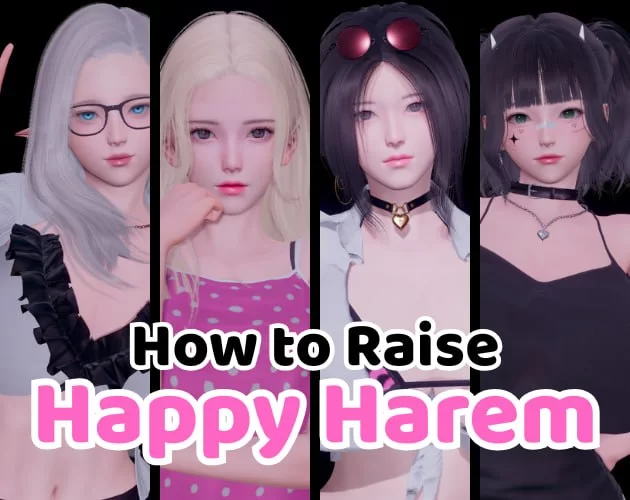 [PC][SLG/3D/亚洲]如何打造幸福后宫How to Raise Happy Harem  v0.2 汉… [1+5.32G][百度盘]