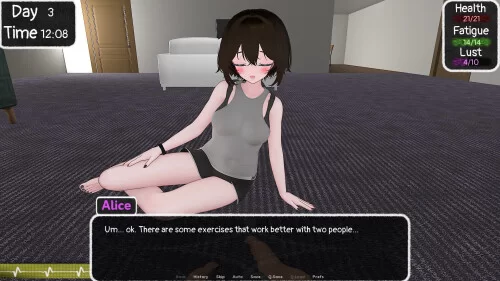 【日系SLG/AI汉化/动态】镜中奇遇记 Through thev0.1.5.3.1 PC+安卓 [1+2.90G][百度盘]