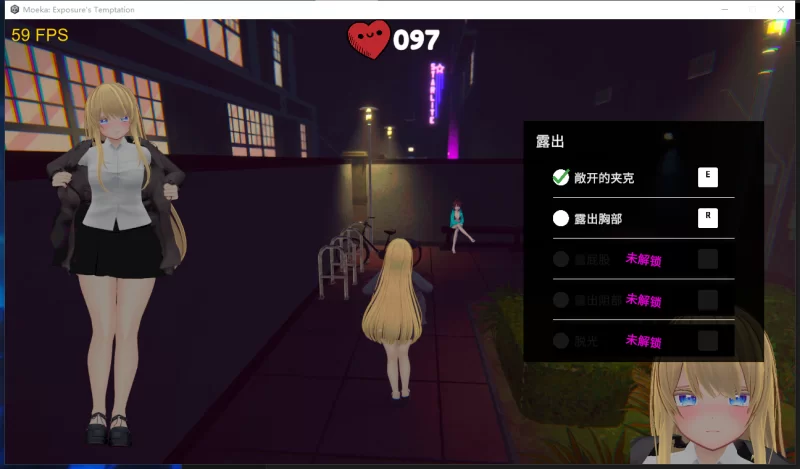 PC【3D/官中/动态】莫依卡:露出诱惑 v0.1/Moeka Exposure’s Temptat… [1+2.42g][百度盘]