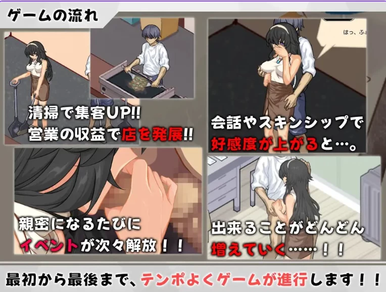 新作[日式SLG像素动态pc] 海之家～NTR物语AI汉化版+存档 [1+570M][百度盘]