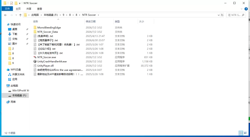 【更新/PC/NTL/SLG/动态】 NTR足球V1.0.2 [1+6G][百度盘]