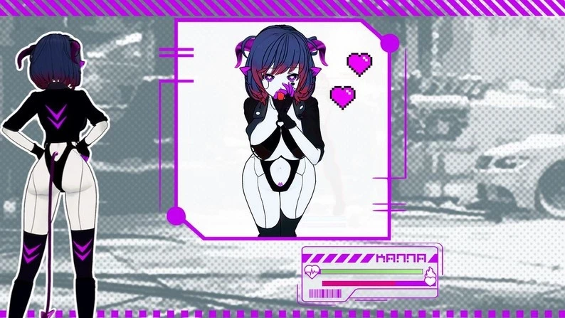 PC[RPG/赛博朋克]霓虹城魅魔 Neon City Succubus v1.0 AI汉化 [1+899MB][百度盘]