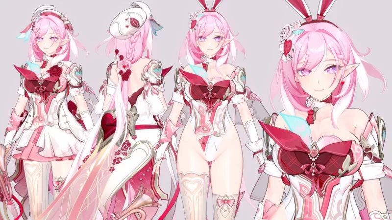PC kk/kks 恋活人物卡 ひがし 爱莉希雅（爱愿妖精） [1+148M][百度盘]