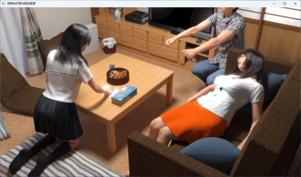 [双端/精品SLG]尼特与天使与色色家族官方中文版 [2+9.4G][百度盘]