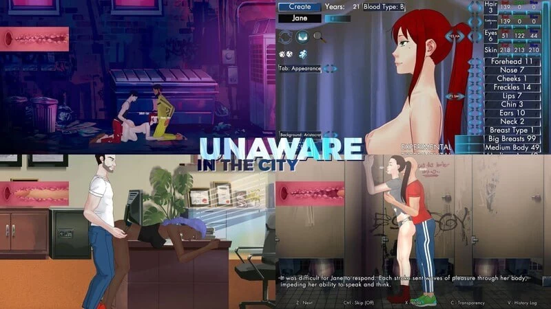[PC][SLG/2D/日式]城市中的无意识者 Unaware in the City v48b Steam官… [1+822M][百度盘]