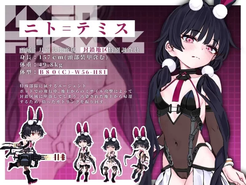 [更新PCACT汉化回想] 尼特 秽染隔离区的坠兔-ニト 穢染隔離区の墜兎-v1.2 [7G] [1+7G][百度盘]