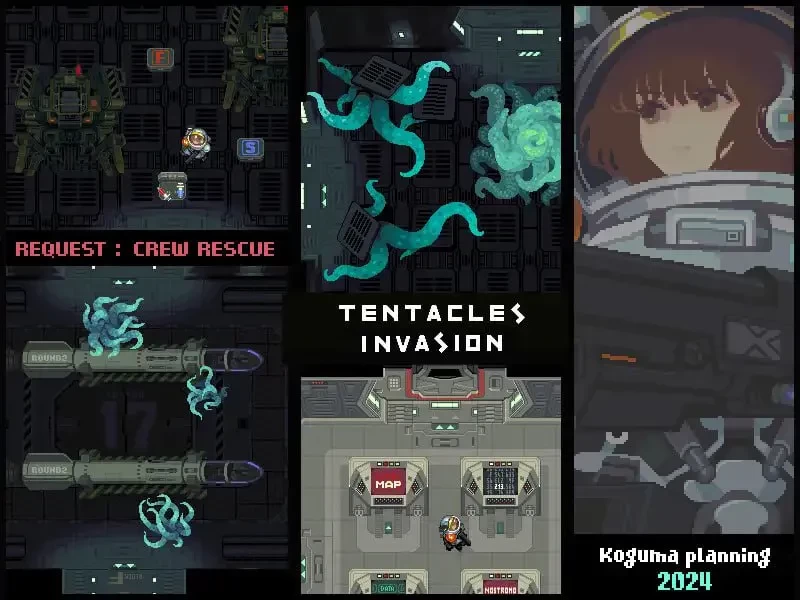 PC【ACT/官中/动态】触手入侵/TENTACLES INVASION [1+403M][百度盘]