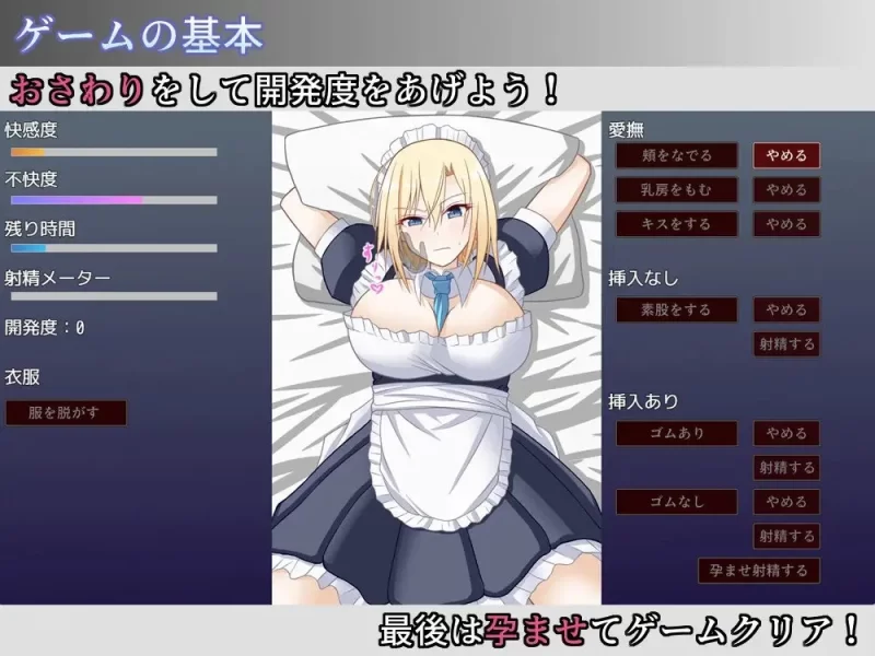 [互动SLG/触摸抚摸/PC] 宅邸女仆妊娠计划～请代替大小姐抱我吧～ AI汉化版 [1+130M][百度盘]