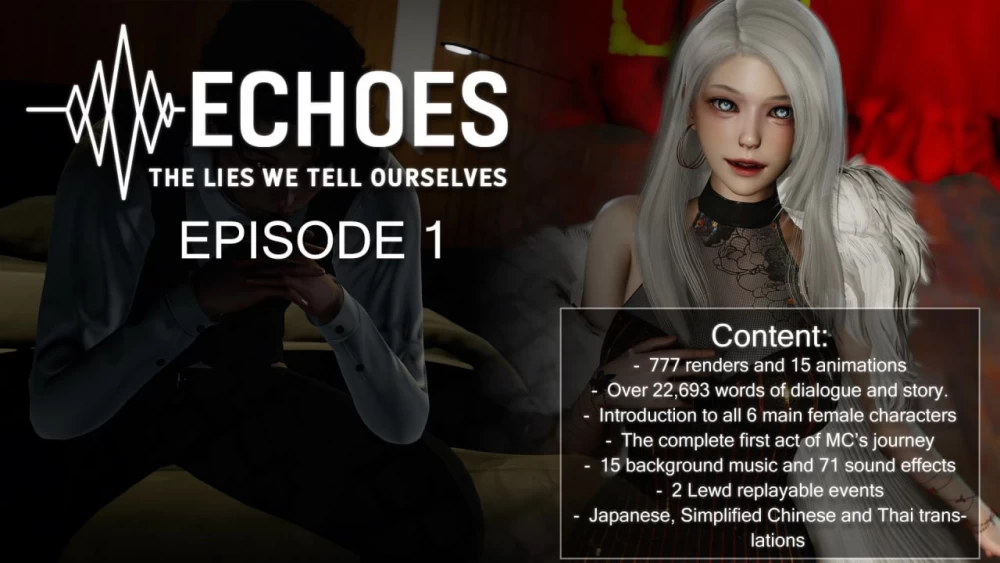PC+安卓–回声：我们告诉自己的谎言 Echoes: The Lies We Tell Ours… [1+7.7G][百度盘]