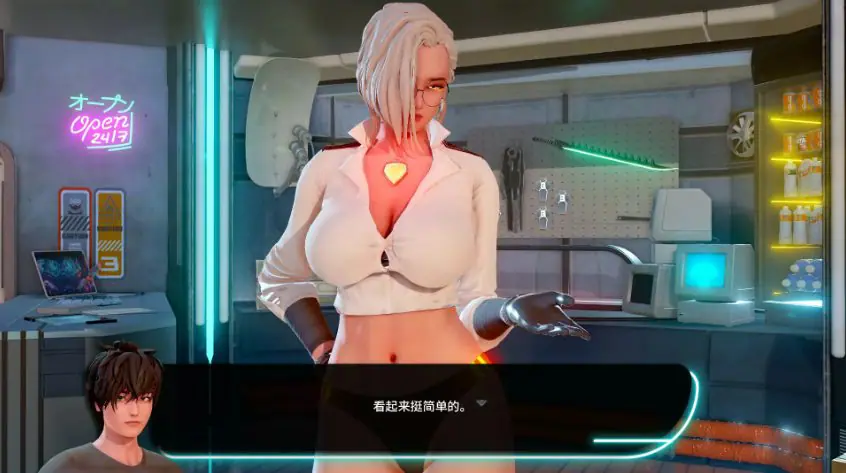 【PC/安卓/AI汉化/亚洲/沙盒/SLG游戏/1.89G】霓虹闪烁 (Neon Effect!) Ver0.1.1 AI汉化版 PC+安卓+亚洲SLG+1.89G