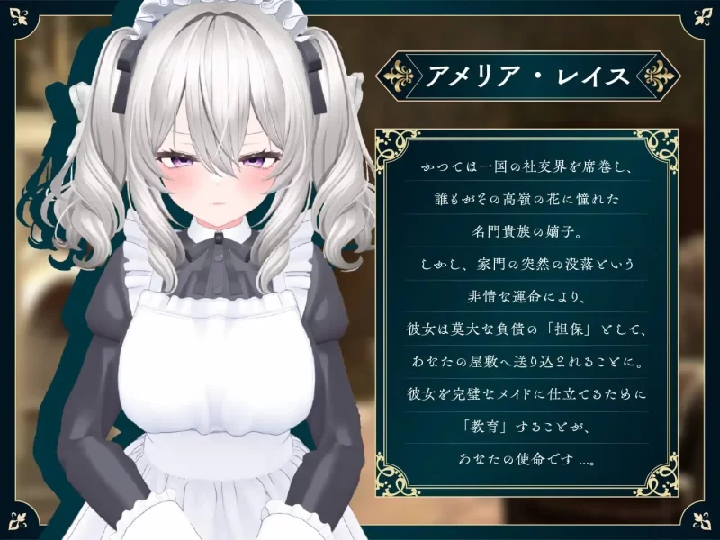 [SLG生肉PC安卓动态CV]堕落千金阿米莉亚 绝对命令的女仆v1.1 [1+1.5G][百度盘]