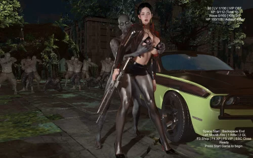 PC–3D-丧尸女神 Zombie Queen v1.0 [1+4.42G][百度盘]