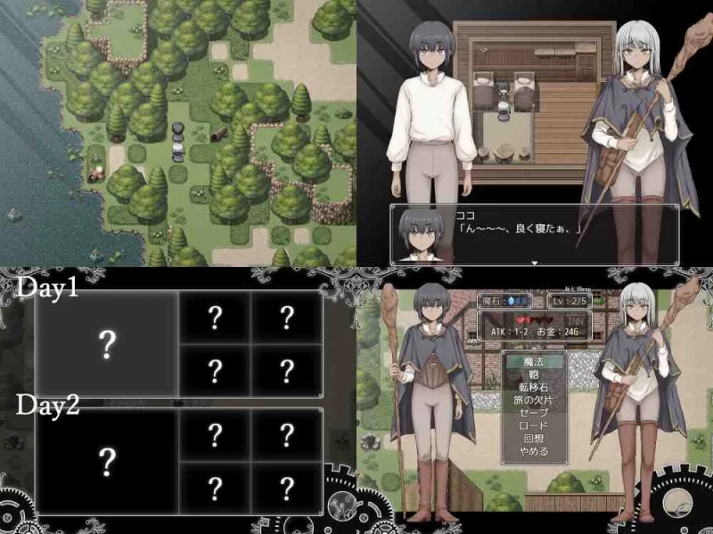 [RPG汉化PC]发条式小游戏No.6「小魔女们」 ゼンマイ式ミニ… [1+1G][百度盘]